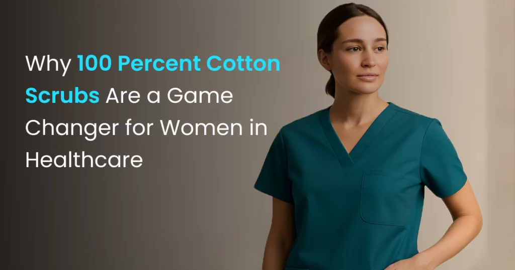 100 percent cotton scrubs