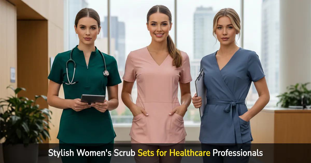 women`s scrub sets
